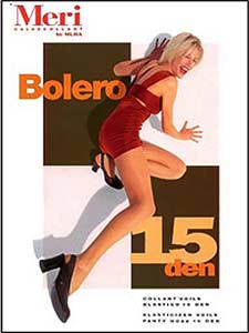 35 Шелковистые матовые колготки итальянского производства. Bolero 15 Den, Mura Collant